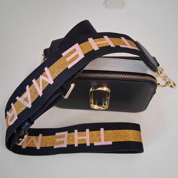 Marc Jacobs Handbags - Marc Jacobs Bag, Cb Snapshot, The Snapshot, New Black Multi Color Gently Used